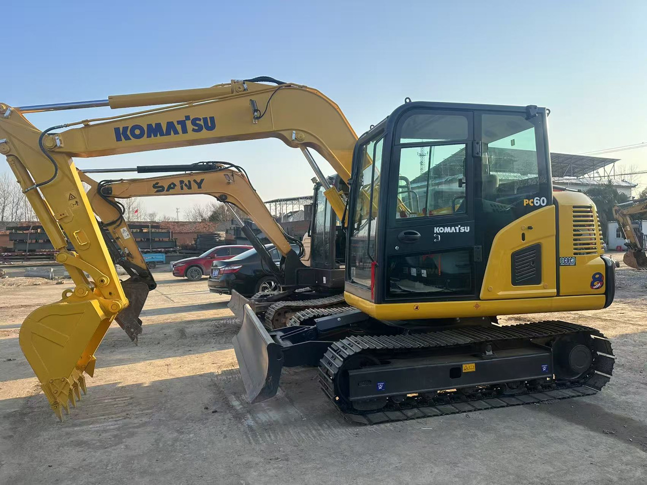 KOMATSU PC60 - Pásové rýpadlo: obrázek 5 KOMATSU PC60 - Pásové rýpadlo: obrázek 5