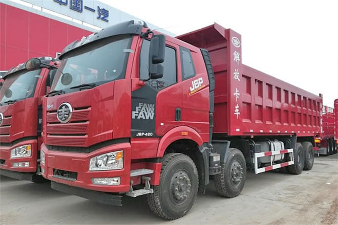 FAW FAW J6P 420HP Dump Truck for Sale in Tanzania - Sklápěč: obrázek 1 FAW FAW J6P 420HP Dump Truck for Sale in Tanzania - Sklápěč: obrázek 1
