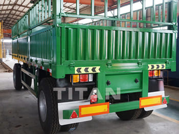 TITAN Fence Full Trailer Truck for Sale in Ghana - Návěs: obrázek 2 TITAN Fence Full Trailer Truck for Sale in Ghana - Návěs: obrázek 2