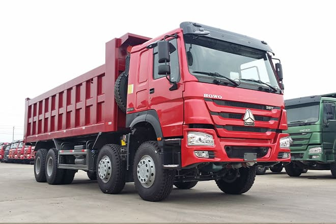 SINOTRUK Sinotruk Howo 380 8X4 Dump Truck for Sale in Senegal - Sklápěč: obrázek 3 SINOTRUK Sinotruk Howo 380 8X4 Dump Truck for Sale in Senegal - Sklápěč: obrázek 3