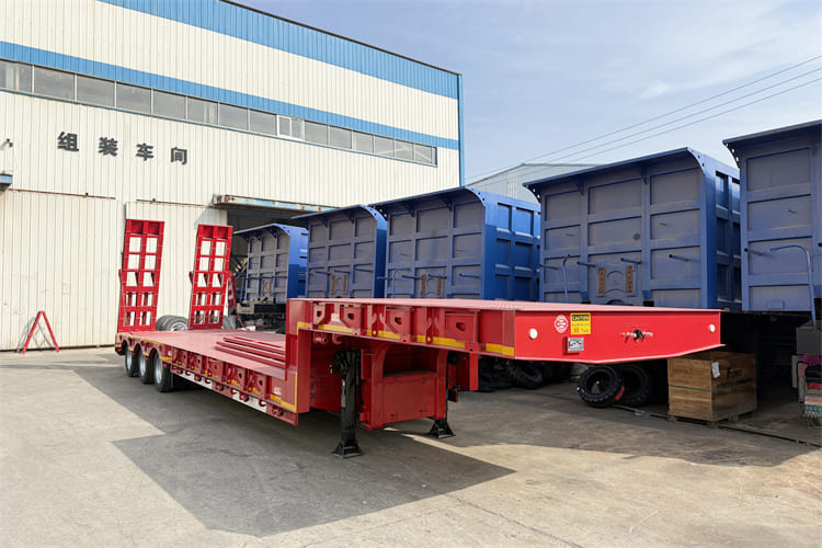 TITAN 100t Lowbed Trailer for Sale in Tanzania - Podvalníkový návěs: obrázek 2 TITAN 100t Lowbed Trailer for Sale in Tanzania - Podvalníkový návěs: obrázek 2