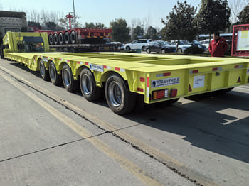 TITAN 120 ton detachable lowbed trailer for sale in Nigeria - Podvalníkový návěs: obrázek 1 TITAN 120 ton detachable lowbed trailer for sale in Nigeria - Podvalníkový návěs: obrázek 1