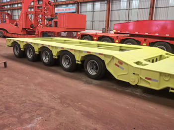 TITAN 120 ton detachable lowbed trailer for sale in Nigeria - Podvalníkový návěs: obrázek 4 TITAN 120 ton detachable lowbed trailer for sale in Nigeria - Podvalníkový návěs: obrázek 4