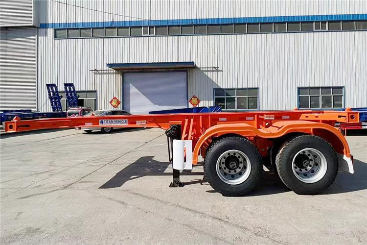 TITAN 2 Axle 20ft Container Chassis Trailer for Sale In Jamaica - Návěs-podvozek: obrázek 3 TITAN 2 Axle 20ft Container Chassis Trailer for Sale In Jamaica - Návěs-podvozek: obrázek 3
