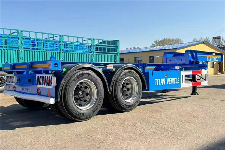 TITAN 2 Axle 20ft ISO Tank Chassis Trailer for Sale In Papua New Guinea - Návěs-podvozek: obrázek 5 TITAN 2 Axle 20ft ISO Tank Chassis Trailer for Sale In Papua New Guinea - Návěs-podvozek: obrázek 5