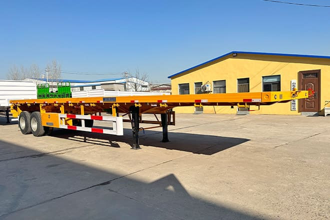 TITAN 2 Axle 40 Ft Flatbed Trailer for Sale in Uganda - Návěs valník/ Plato: obrázek 2 TITAN 2 Axle 40 Ft Flatbed Trailer for Sale in Uganda - Návěs valník/ Plato: obrázek 2