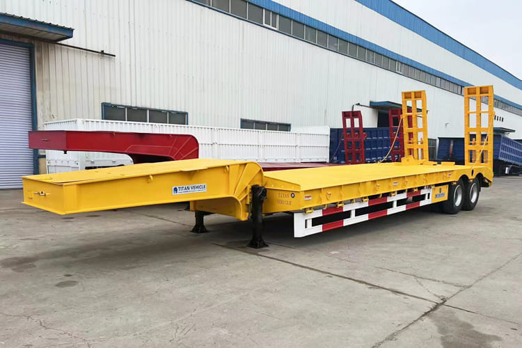 TITAN 2 Axle Low Bed Trailer for Sale in Guyana - Podvalníkový návěs: obrázek 1 TITAN 2 Axle Low Bed Trailer for Sale in Guyana - Podvalníkový návěs: obrázek 1