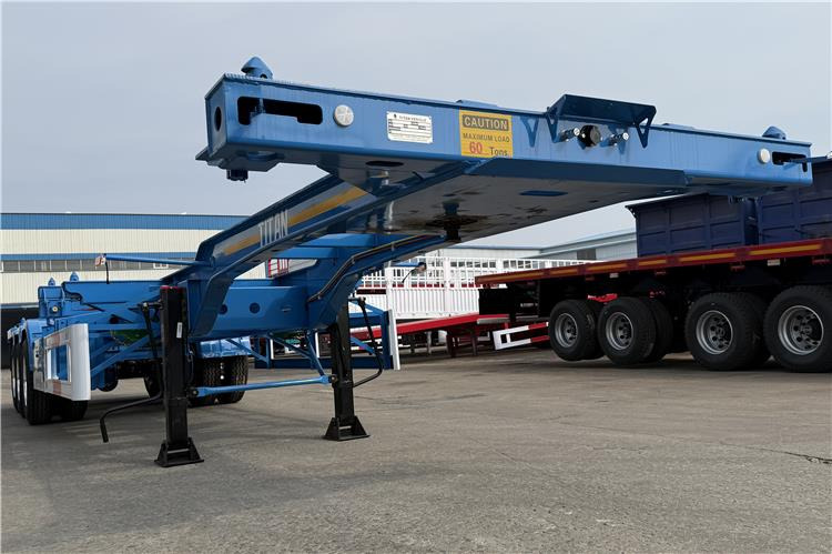 TITAN 3 Axle 40 foot Container Trailer for Sale In Senegal - Návěs-podvozek: obrázek 5 TITAN 3 Axle 40 foot Container Trailer for Sale In Senegal - Návěs-podvozek: obrázek 5