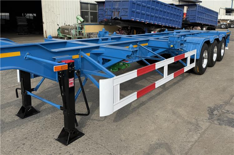 Nový Návěs-podvozek pro dopravu kontejnerů TITAN 3 Axle 40 foot Container Trailer for Sale In Senegal: obrázek 6