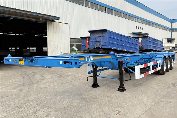 TITAN 3 Axle 40 foot Container Trailer for Sale In Senegal - Návěs-podvozek: obrázek 1 TITAN 3 Axle 40 foot Container Trailer for Sale In Senegal - Návěs-podvozek: obrázek 1