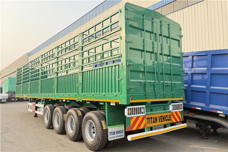 TITAN 4 Axle 80 Ton Livestock Semi Trailer for Sale In Sudan - Návěs na přepravu zvířat: obrázek 2 TITAN 4 Axle 80 Ton Livestock Semi Trailer for Sale In Sudan - Návěs na přepravu zvířat: obrázek 2