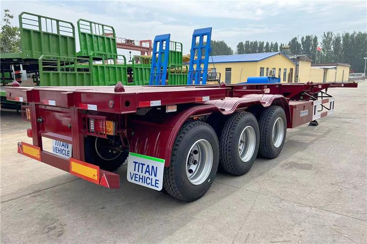 TITAN 40ft Skeleton Trailer Price for Sale In Guyana - Návěs-podvozek: obrázek 1 TITAN 40ft Skeleton Trailer Price for Sale In Guyana - Návěs-podvozek: obrázek 1