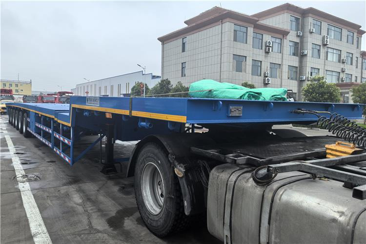 TITAN 6 Axle 54m Telescopic Flatbed Trailer for Sale In Angola - Návěs valník/ Plato: obrázek 2 TITAN 6 Axle 54m Telescopic Flatbed Trailer for Sale In Angola - Návěs valník/ Plato: obrázek 2
