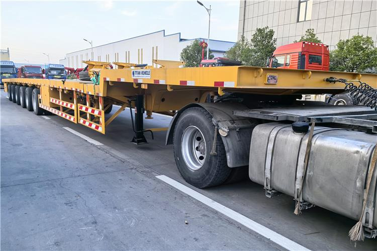 TITAN 6 Axle 62m Extendable Trailer for Sale In Ghana - Návěs valník/ Plato: obrázek 1 TITAN 6 Axle 62m Extendable Trailer for Sale In Ghana - Návěs valník/ Plato: obrázek 1