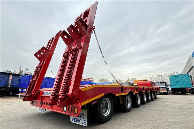TITAN 7 Axle 120 Ton Lowbed Trailer for Sale In Saudi Arabia - Podvalníkový návěs: obrázek 2 TITAN 7 Axle 120 Ton Lowbed Trailer for Sale In Saudi Arabia - Podvalníkový návěs: obrázek 2