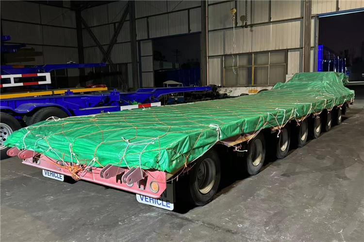TITAN 7 Axle 120 Ton Lowbed Trailer for Sale In Saudi Arabia - Podvalníkový návěs: obrázek 5 TITAN 7 Axle 120 Ton Lowbed Trailer for Sale In Saudi Arabia - Podvalníkový návěs: obrázek 5