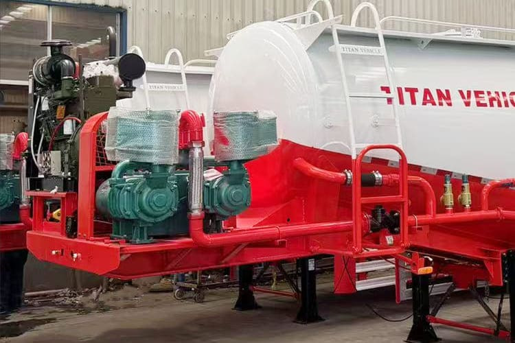 TITAN Dry Bulk Tanker Trailer for Sale in Tanzania - Cisternový návěs: obrázek 2 TITAN Dry Bulk Tanker Trailer for Sale in Tanzania - Cisternový návěs: obrázek 2