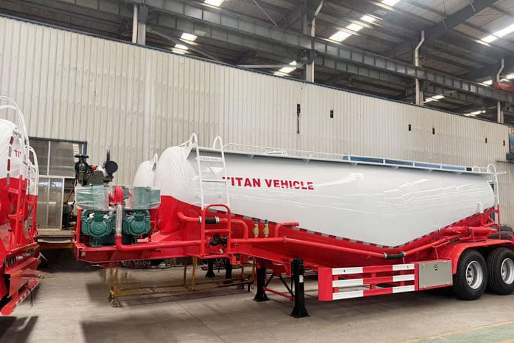 TITAN Dry Bulk Tanker Trailer for Sale in Tanzania - Cisternový návěs: obrázek 1 TITAN Dry Bulk Tanker Trailer for Sale in Tanzania - Cisternový návěs: obrázek 1