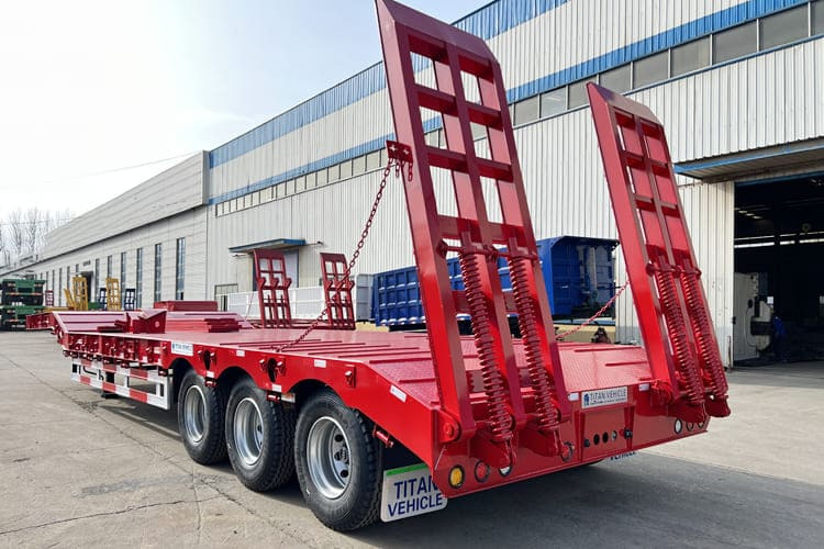 TITAN Low Bed Truck Price for Sale in Kenya - Podvalníkový návěs: obrázek 1 TITAN Low Bed Truck Price for Sale in Kenya - Podvalníkový návěs: obrázek 1