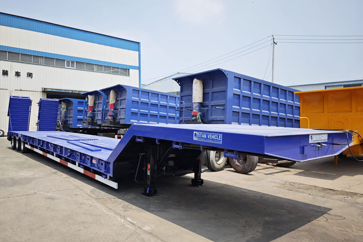 TITAN Low Loader Trailer for Sale in Malawi - Podvalníkový návěs: obrázek 1 TITAN Low Loader Trailer for Sale in Malawi - Podvalníkový návěs: obrázek 1