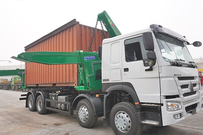 XCMG 20 Ft Side Loader Truck for Sale in Zambia - Kontejnérový podvozek/ Výměnná nástavba: obrázek 5 XCMG 20 Ft Side Loader Truck for Sale in Zambia - Kontejnérový podvozek/ Výměnná nástavba: obrázek 5
