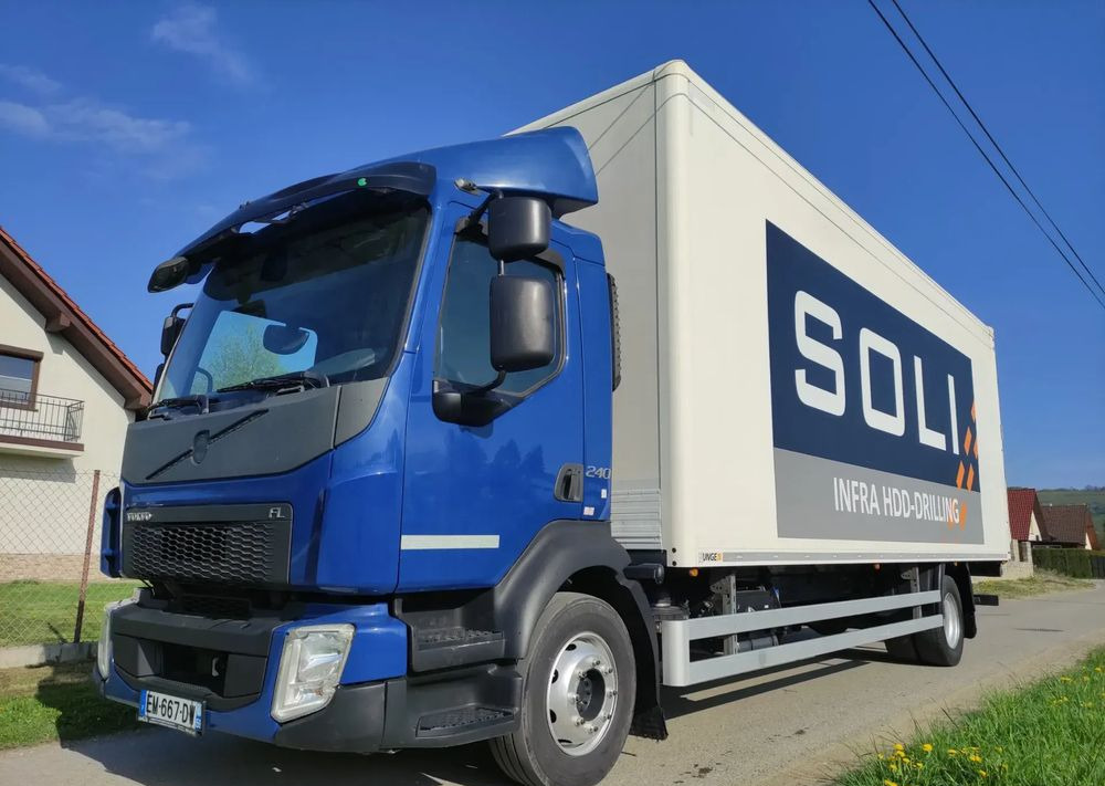 Volvo FL 12.240 klima blokada kontener 18 pal kurierka - Skříňový nákladní auto: obrázek 1 Volvo FL 12.240 klima blokada kontener 18 pal kurierka - Skříňový nákladní auto: obrázek 1