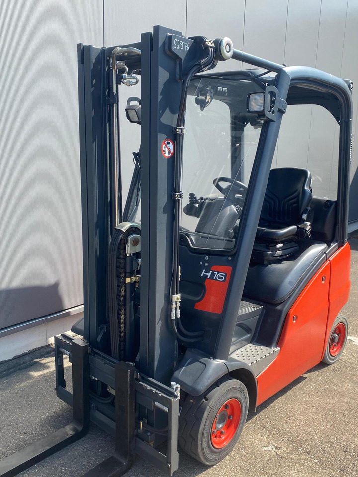 Linde Linde H 16 T - 2.575 h - Seitenschieber - - Plynový vysokozdvižný vozík: obrázek 3 Linde Linde H 16 T - 2.575 h - Seitenschieber - - Plynový vysokozdvižný vozík: obrázek 3