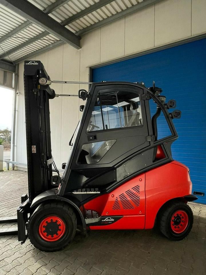 Linde Linde H 50 T - 7.390 h - Seitenschieber/Zinken neu - - Plynový vysokozdvižný vozík: obrázek 1 Linde Linde H 50 T - 7.390 h - Seitenschieber/Zinken neu - - Plynový vysokozdvižný vozík: obrázek 1