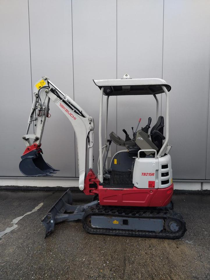 Takeuchi TB 215 R - 1.611 h - Schnellwechsler neu - - Mini rýpadlo: obrázek 3 Takeuchi TB 215 R - 1.611 h - Schnellwechsler neu - - Mini rýpadlo: obrázek 3