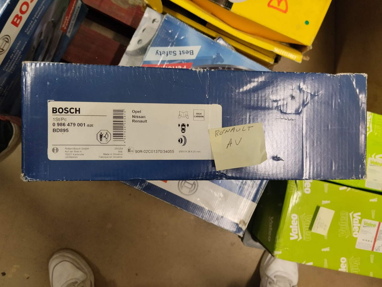 Lot de DISQUES FREIN AVANT - Kotouče brzdy pro Osobní auto: obrázek 4 Lot de DISQUES FREIN AVANT - Kotouče brzdy pro Osobní auto: obrázek 4