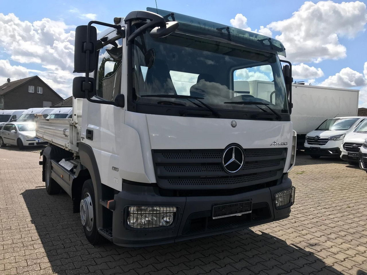 Sklápěč, Auto s hydraulickou rukou Mercedes-Benz Atego 818 Dreiseitenkipp Vermietung möglich: obrázek 6
