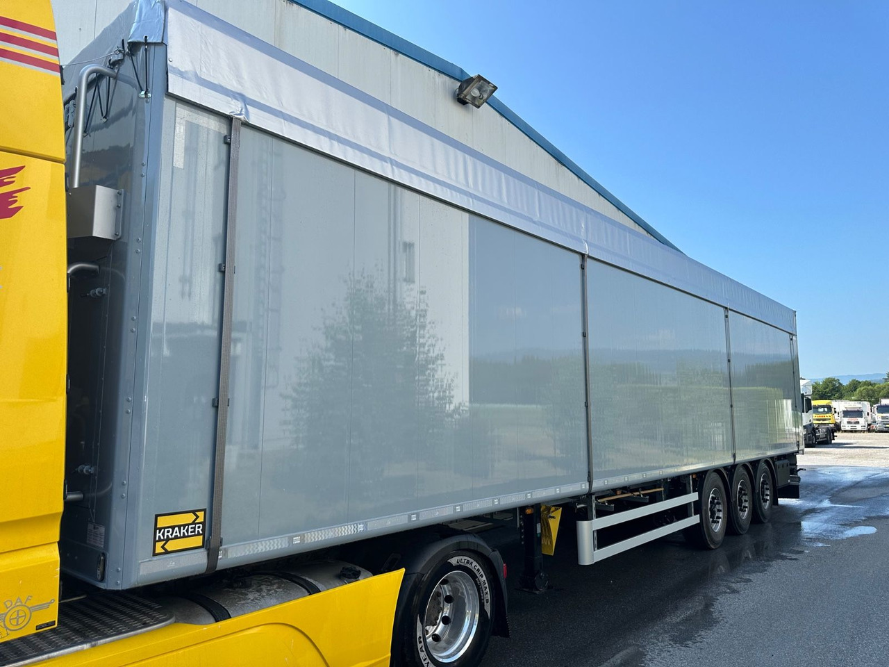 Kraker CF-200ZL Lift 92m³ - S posuvnou podlahou návěs: obrázek 1 Kraker CF-200ZL Lift 92m³ - S posuvnou podlahou návěs: obrázek 1