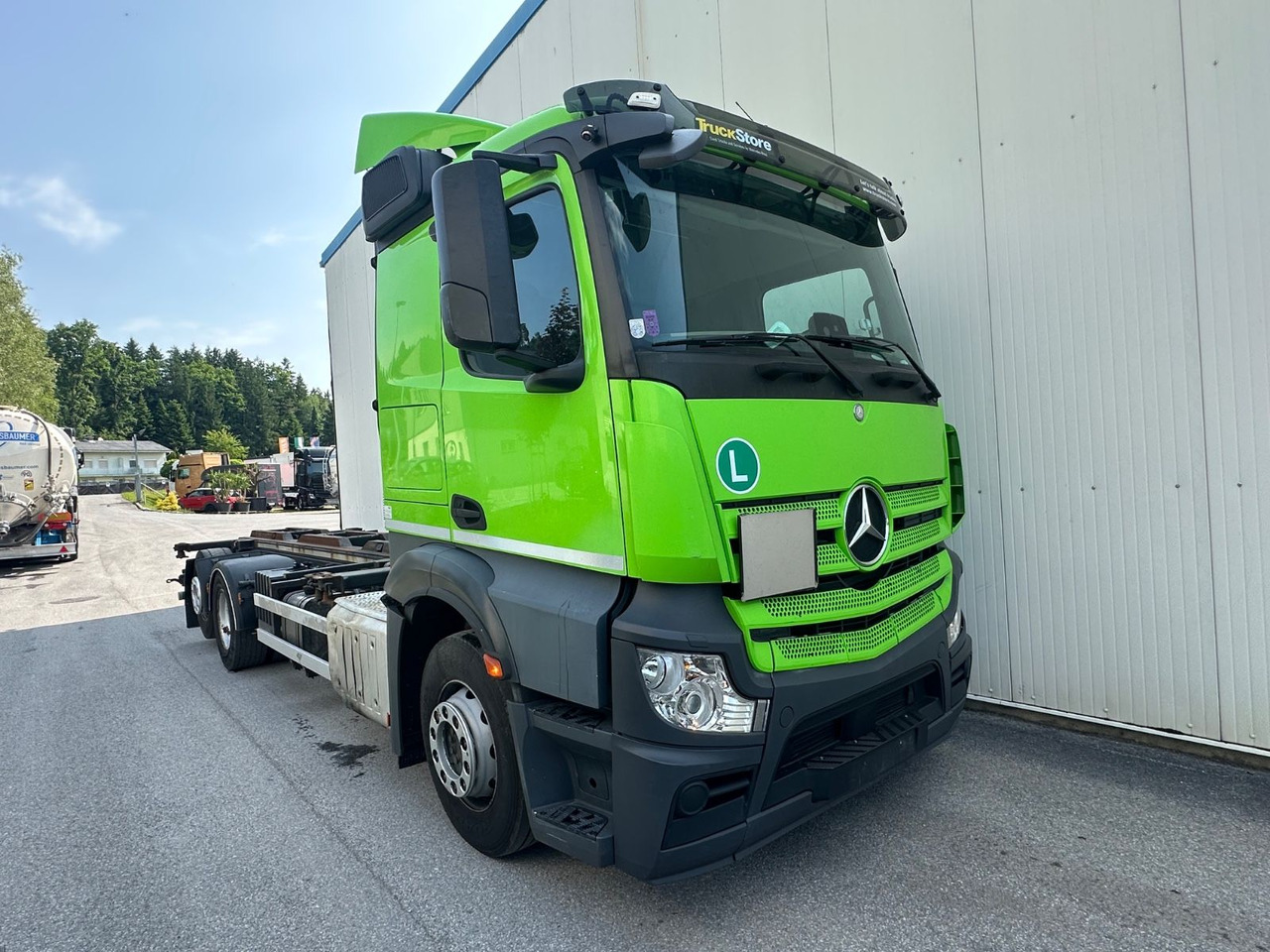 Mercedes-Benz Actros 2748 Wiesel Mafi Telberg - Kontejnérový podvozek/ Výměnná nástavba, Auto s hydraulickou rukou: obrázek 2 Mercedes-Benz Actros 2748 Wiesel Mafi Telberg - Kontejnérový podvozek/ Výměnná nástavba, Auto s hydraulickou rukou: obrázek 2