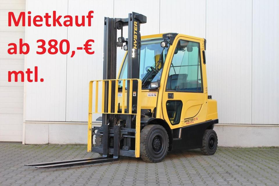 HYSTER H2.5FT Gas 2500kg Kabine 2018 Stapler UVV ✅ - Plynový vysokozdvižný vozík: obrázek 2 HYSTER H2.5FT Gas 2500kg Kabine 2018 Stapler UVV ✅ - Plynový vysokozdvižný vozík: obrázek 2
