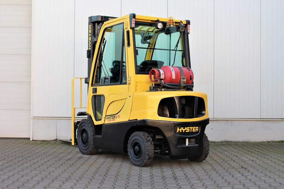 Plynový vysokozdvižný vozík HYSTER H2.5FT Gas 2500kg Kabine 2018 Stapler UVV ✅: obrázek 9
