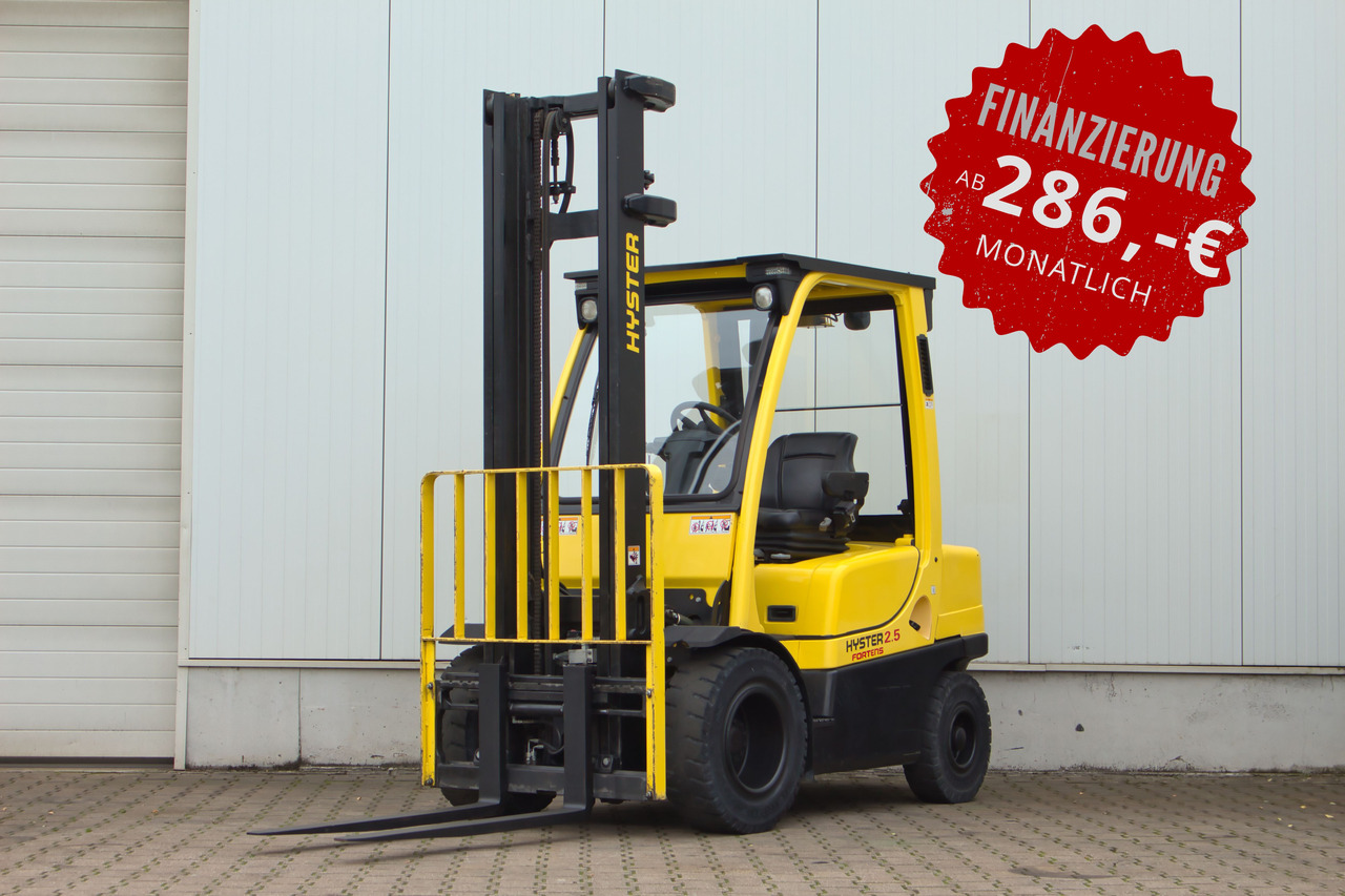 HYSTER Hyster H2.5FT - nur 1370h - Bj. 2013 - mit Beleuchtung - Dieselový vysokozdvižný vozík: obrázek 1 HYSTER Hyster H2.5FT - nur 1370h - Bj. 2013 - mit Beleuchtung - Dieselový vysokozdvižný vozík: obrázek 1