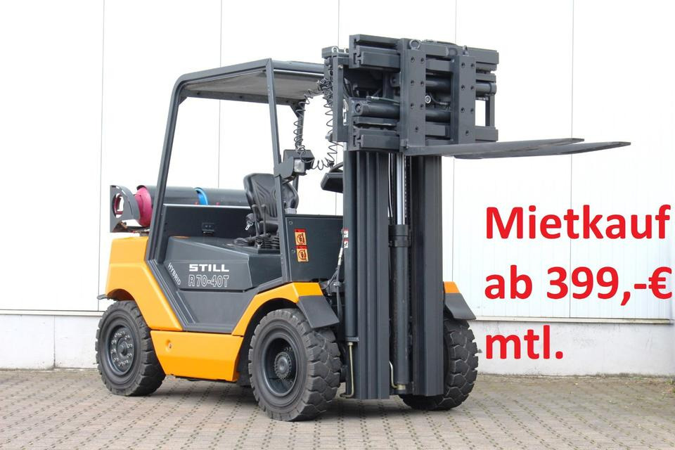 STILL R70-40T Gas Triplex 4t Klammergabel - Plynový vysokozdvižný vozík: obrázek 1 STILL R70-40T Gas Triplex 4t Klammergabel - Plynový vysokozdvižný vozík: obrázek 1