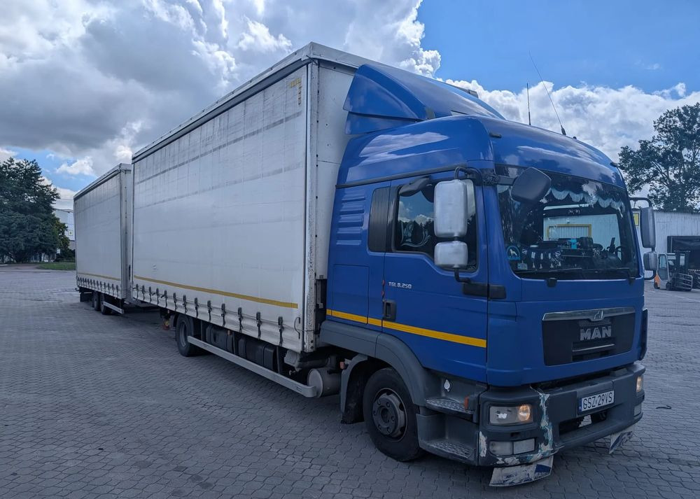 MAN TGL 8.250 - Plachtový nákladní auto: obrázek 5 MAN TGL 8.250 - Plachtový nákladní auto: obrázek 5
