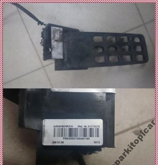 Pedał przyspieszania Jungheinrich 51175578 - Náhradní díly: obrázek 1 Pedał przyspieszania Jungheinrich 51175578 - Náhradní díly: obrázek 1