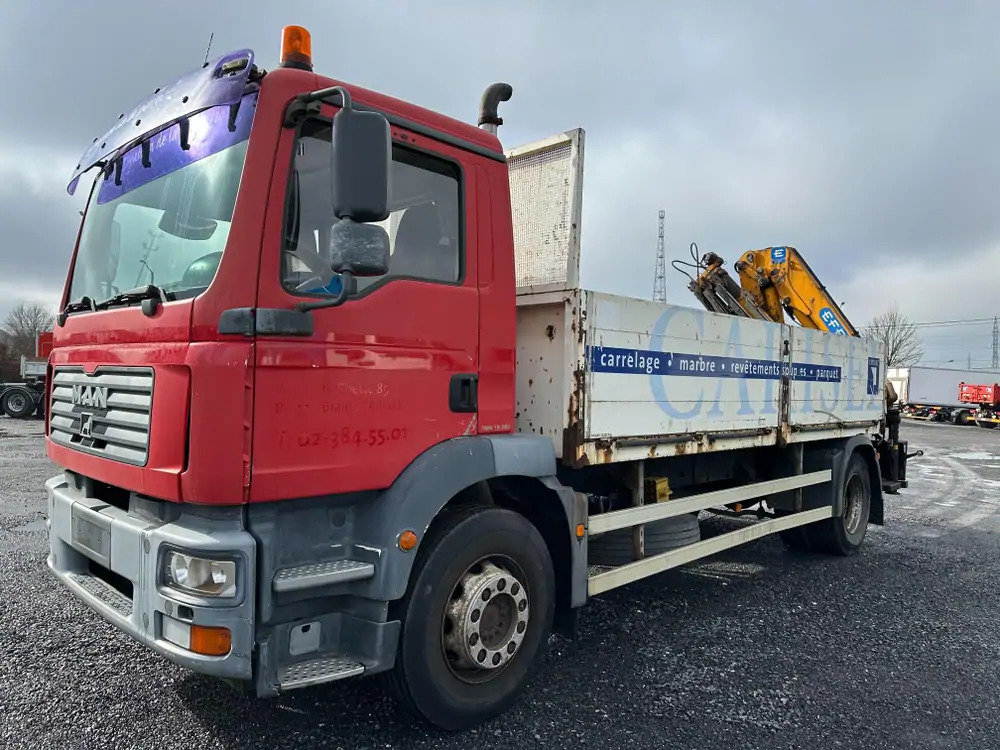 MAN TGM 18.280 *202000 km*Grue EFFER type 120 3 S*PREMIER PROPRIO - Auto s hydraulickou rukou, Nákladní automobil valníkový/ Plošinový: obrázek 1 MAN TGM 18.280 *202000 km*Grue EFFER type 120 3 S*PREMIER PROPRIO - Auto s hydraulickou rukou, Nákladní automobil valníkový/ Plošinový: obrázek 1