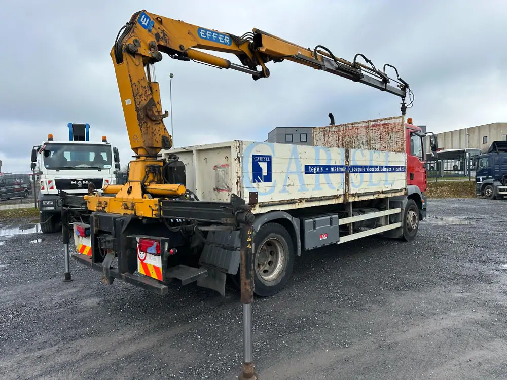 MAN TGM 18.280 *202000 km*Grue EFFER type 120 3 S*PREMIER PROPRIO - Auto s hydraulickou rukou, Nákladní automobil valníkový/ Plošinový: obrázek 2 MAN TGM 18.280 *202000 km*Grue EFFER type 120 3 S*PREMIER PROPRIO - Auto s hydraulickou rukou, Nákladní automobil valníkový/ Plošinový: obrázek 2