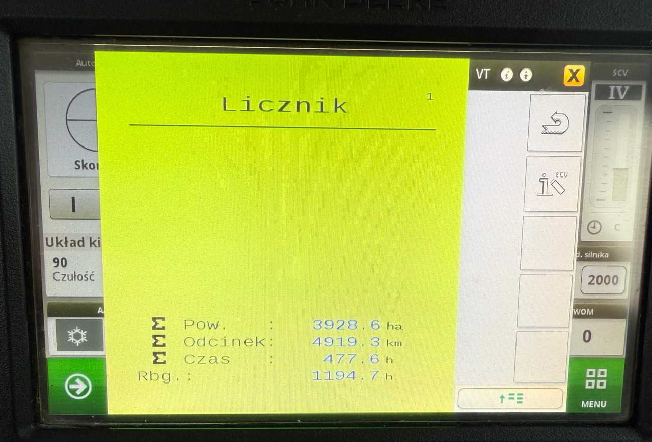 HORSCH SPRINTER 8 SW - 2014 ROK - 1194 H / 3928 HA - NAWOŻENIE - MiniDrill - Secí kombinace: obrázek 2 HORSCH SPRINTER 8 SW - 2014 ROK - 1194 H / 3928 HA - NAWOŻENIE - MiniDrill - Secí kombinace: obrázek 2