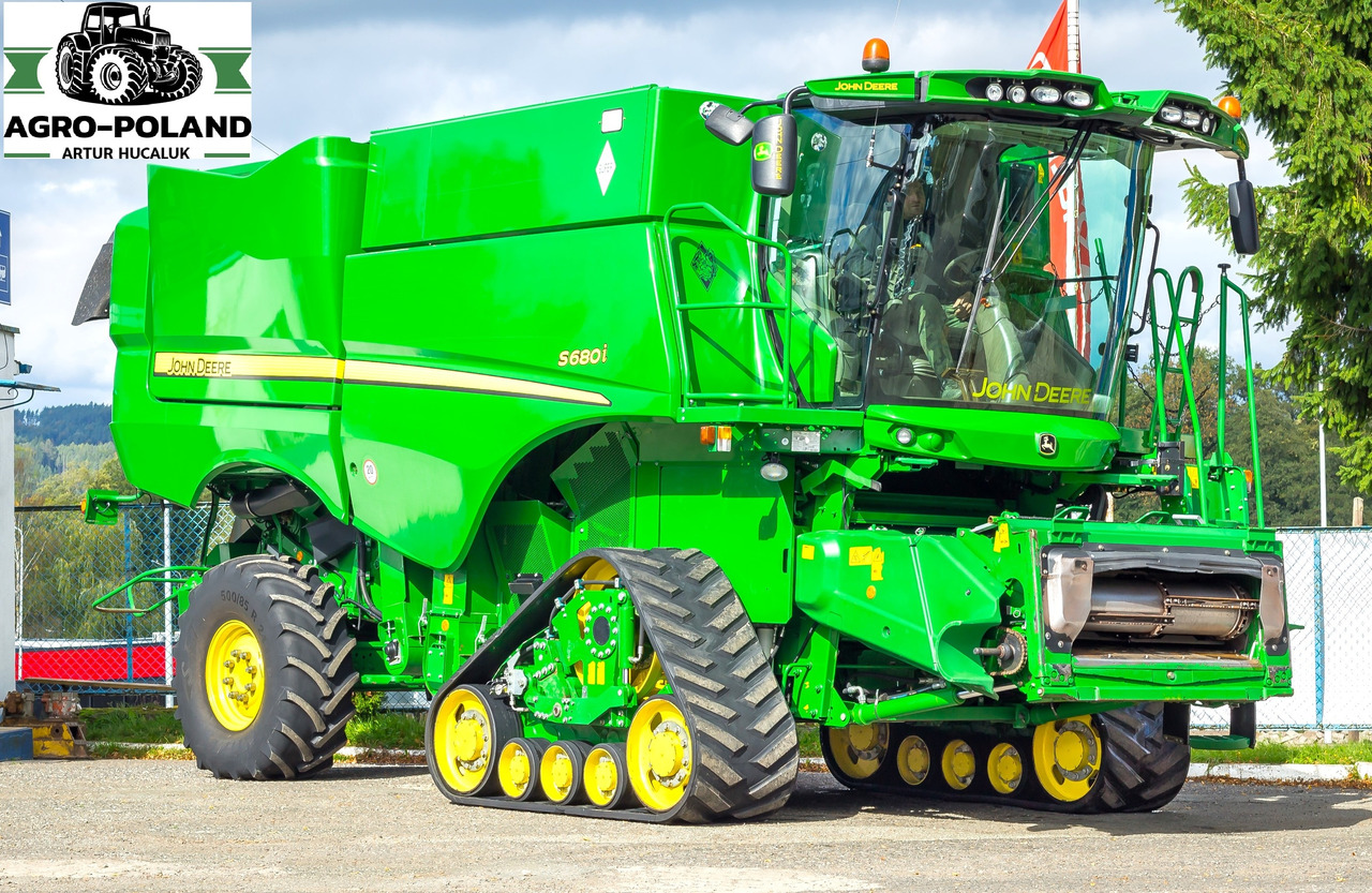 JOHN DEERE S 680 i - 1781/2705 h - 2014 ROK - 9,15 M - Z NIEMIEC - Sklízecí mlátička: obrázek 1 JOHN DEERE S 680 i - 1781/2705 h - 2014 ROK - 9,15 M - Z NIEMIEC - Sklízecí mlátička: obrázek 1