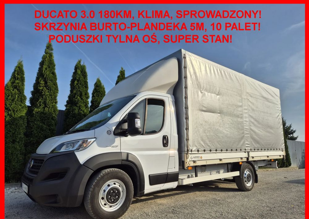 Fiat Ducato 3.0 180KM Maxi - Plachtová dodávka: obrázek 2 Fiat Ducato 3.0 180KM Maxi - Plachtová dodávka: obrázek 2