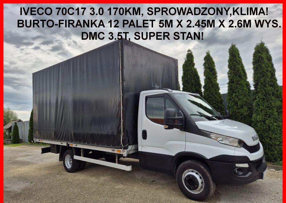 Iveco 70C17 3.0 170KM Skrzyniowy - Plachtová dodávka: obrázek 1 Iveco 70C17 3.0 170KM Skrzyniowy - Plachtová dodávka: obrázek 1