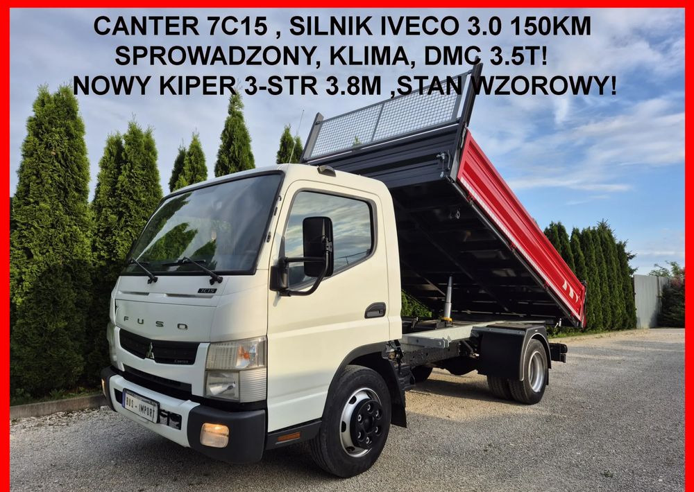 Mitsubishi Canter 7C15 3.0 150KM Silnik Iveco - Dodávka sklápěč: obrázek 2 Mitsubishi Canter 7C15 3.0 150KM Silnik Iveco - Dodávka sklápěč: obrázek 2