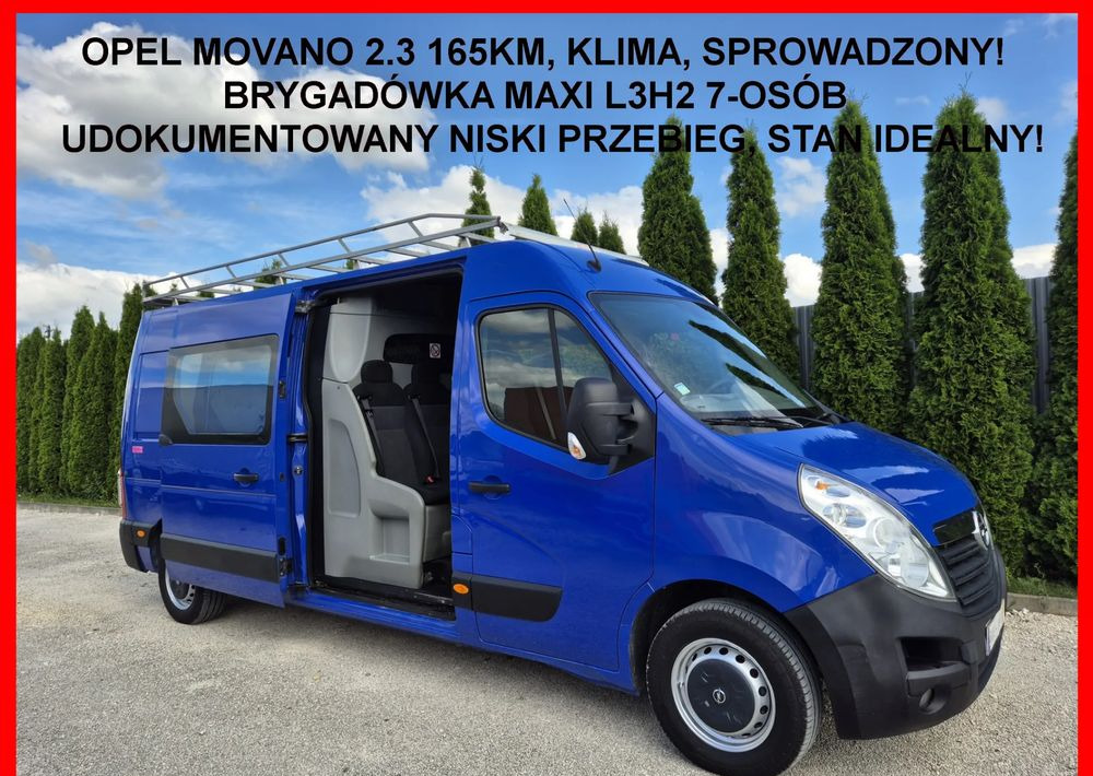 Opel Movano 2.3 165KM - Furgon: obrázek 1 Opel Movano 2.3 165KM - Furgon: obrázek 1