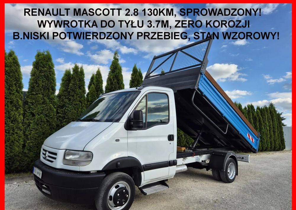 Renault Mascott Silnik Iveco 2.8 130KM - Dodávka sklápěč: obrázek 2 Renault Mascott Silnik Iveco 2.8 130KM - Dodávka sklápěč: obrázek 2