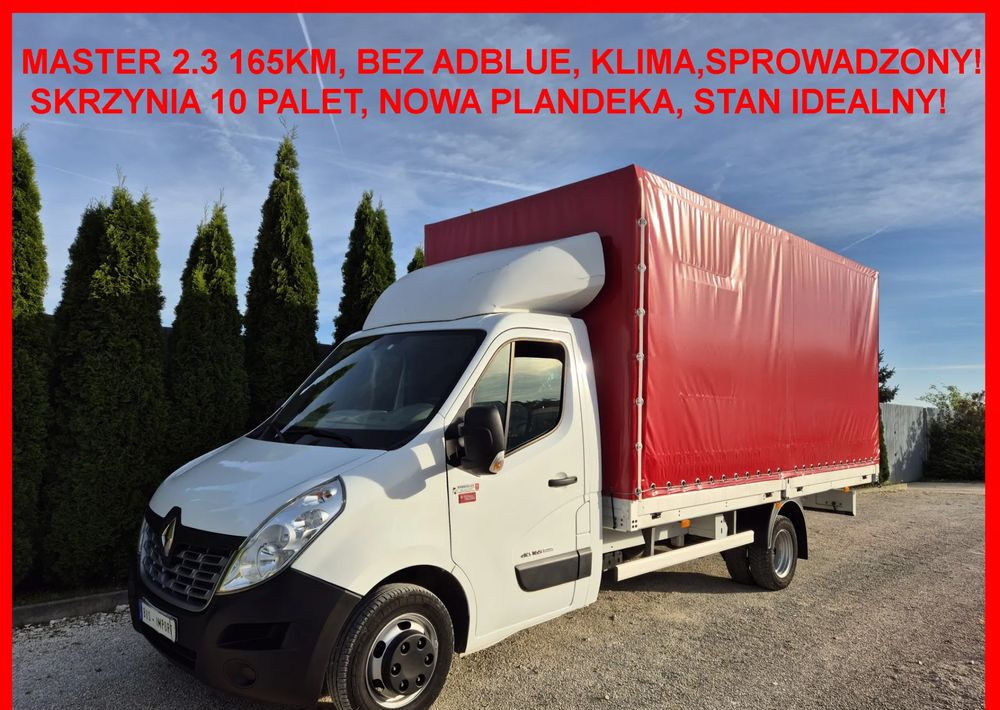Renault Master 2.3 165KM Bez Adblue Skrzyniowy - Plachtová dodávka: obrázek 2 Renault Master 2.3 165KM Bez Adblue Skrzyniowy - Plachtová dodávka: obrázek 2