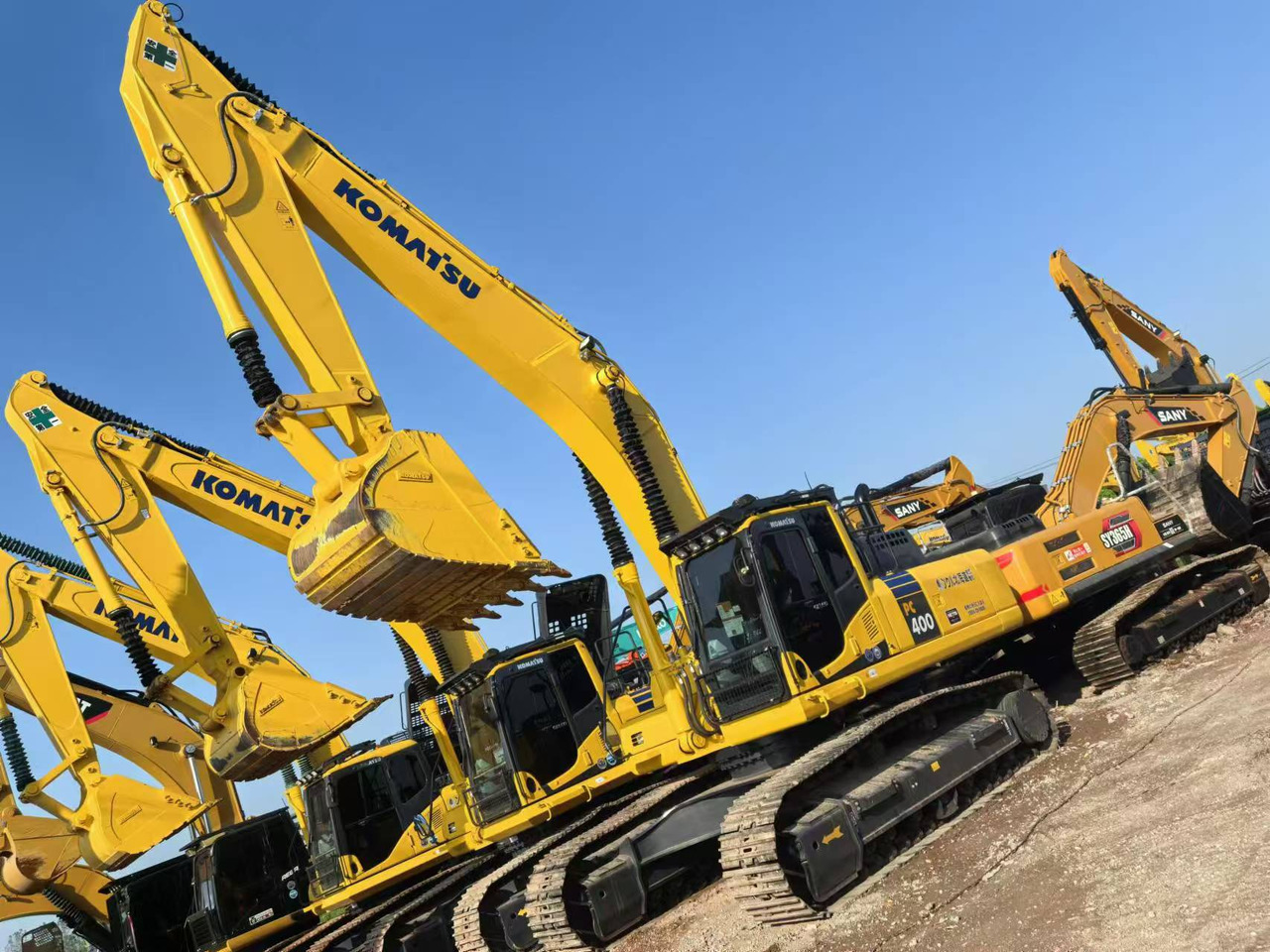 KOMATSU pc400-8 - Pásové rýpadlo: obrázek 2 KOMATSU pc400-8 - Pásové rýpadlo: obrázek 2